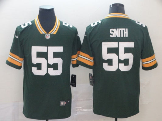 Men's Green Bay Packers Za'Darius Smith #55 Green Game Jerseys