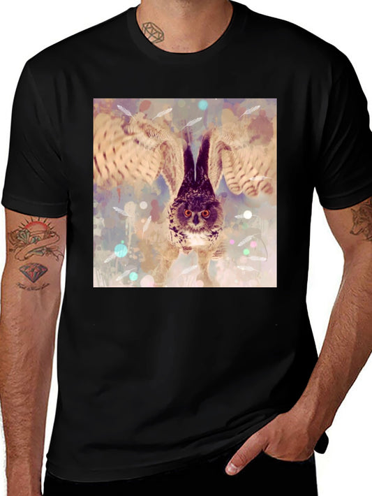 Owl Wings T-Shirt - Unique Graphic Tee