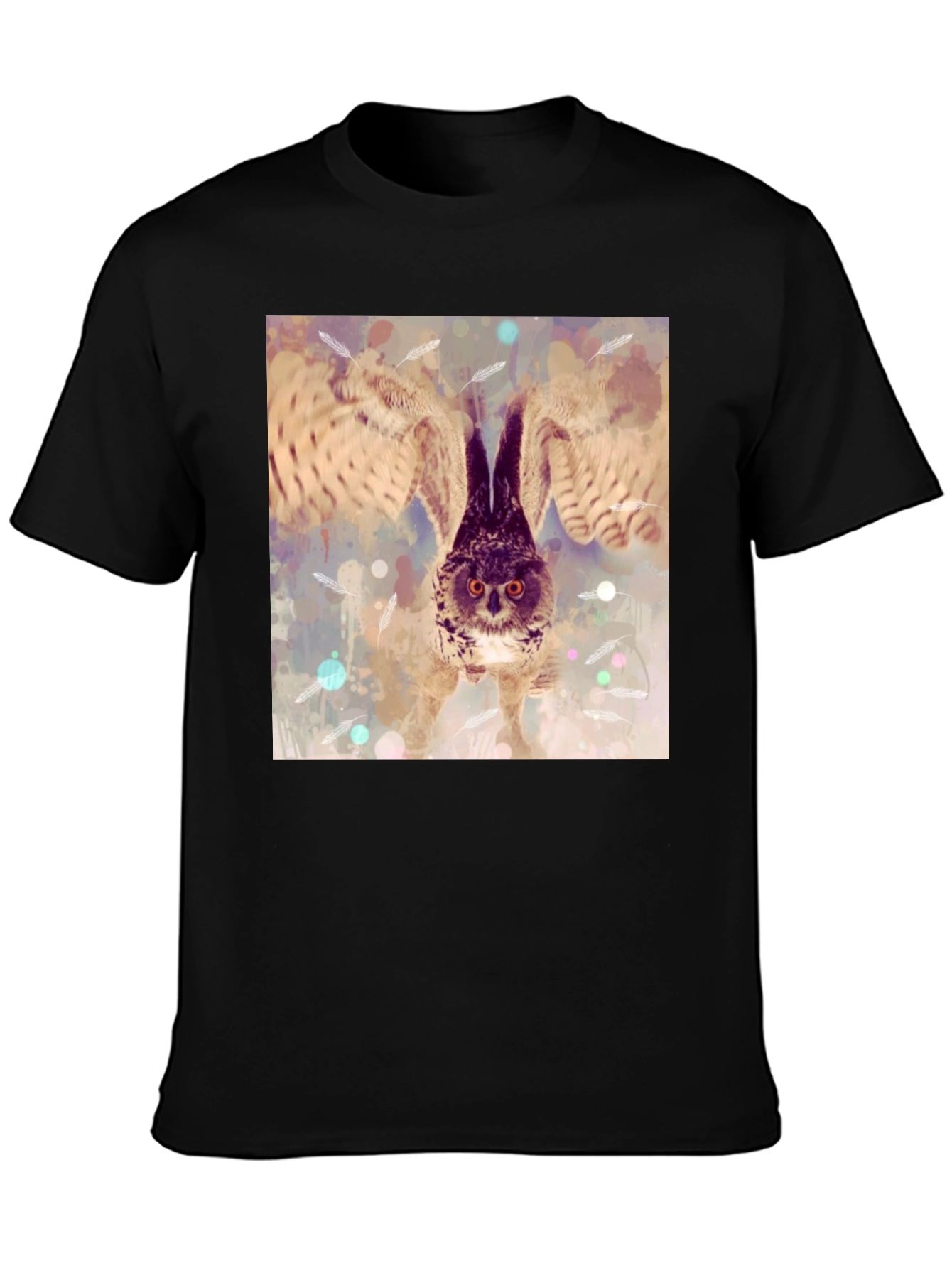 Owl Wings T-Shirt - Unique Graphic Tee