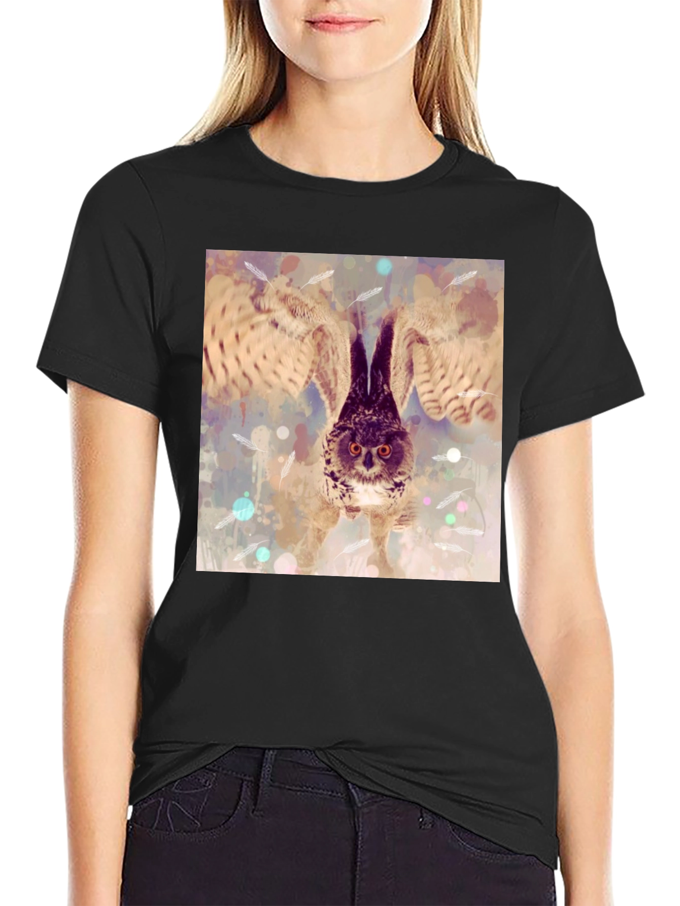 Owl Wings T-Shirt - Unique Graphic Tee
