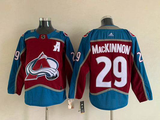 Men's Colorado Avalanche Nathan MacKinnon #29 Burgundy Breakaway Player Jerseys
