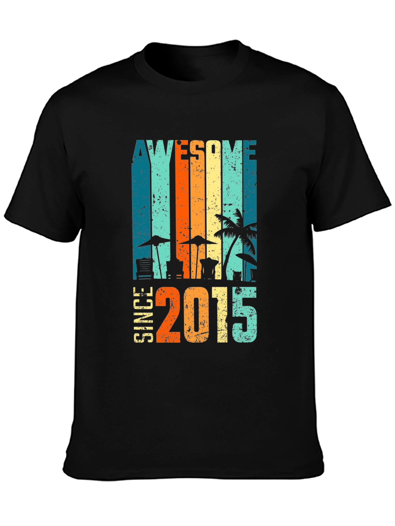 Awesome Since 2015 Retro T-Shirt