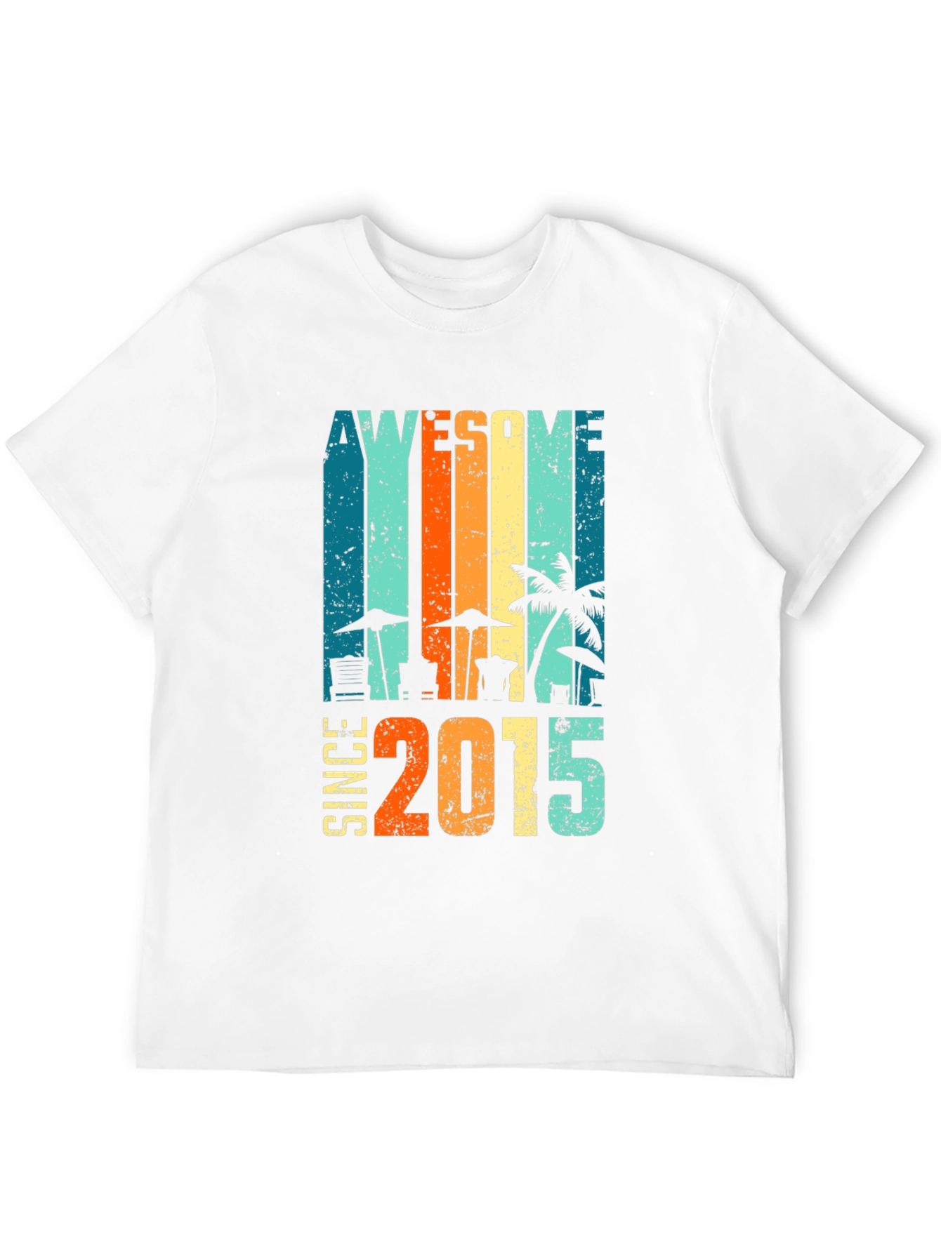 Awesome Since 2015 Retro T-Shirt