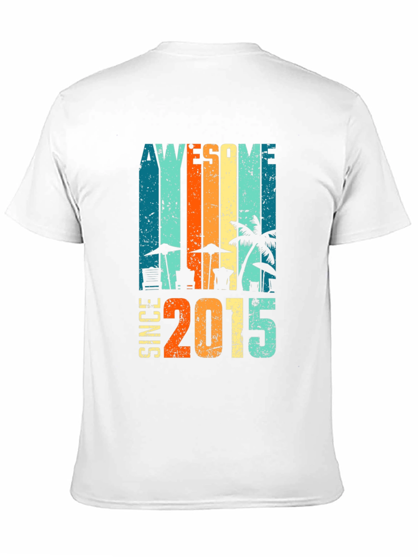 Awesome Since 2015 Retro T-Shirt