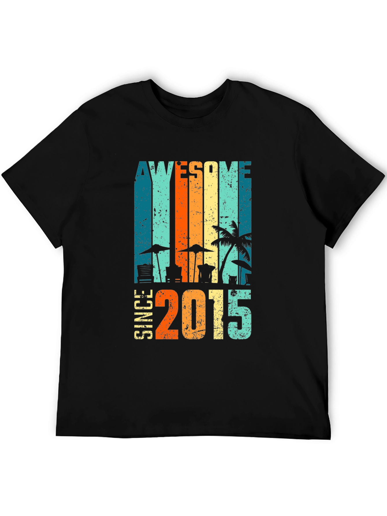 Awesome Since 2015 Retro T-Shirt