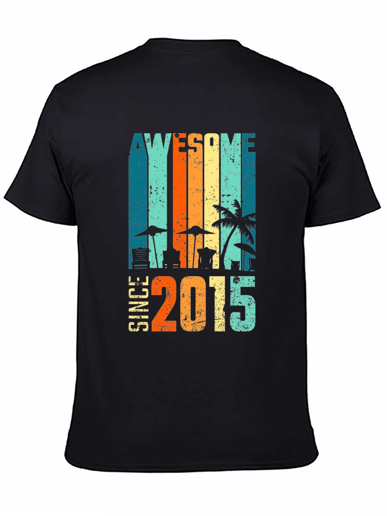 Awesome Since 2015 Retro T-Shirt