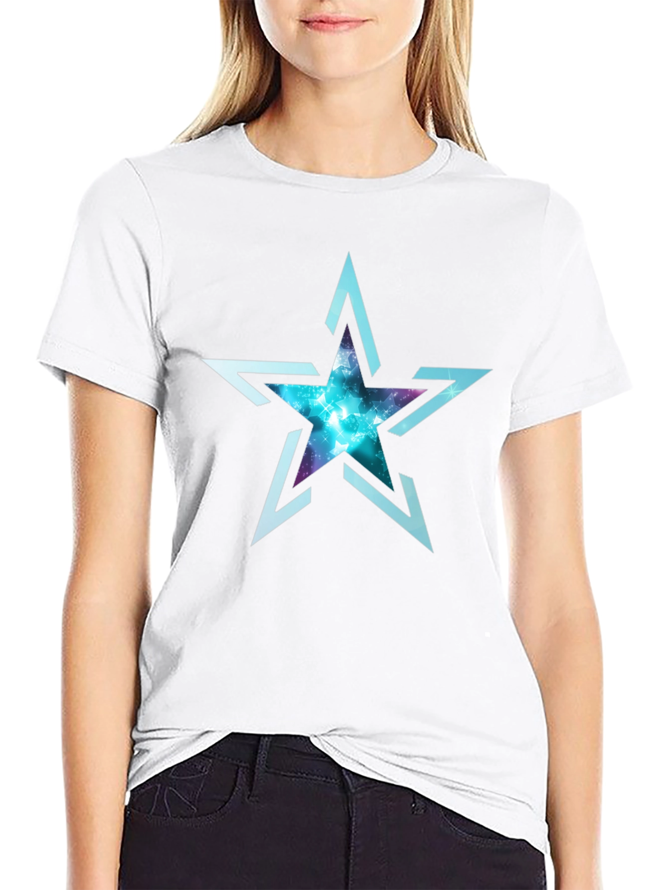 Galaxy Star Graphic T-Shirt