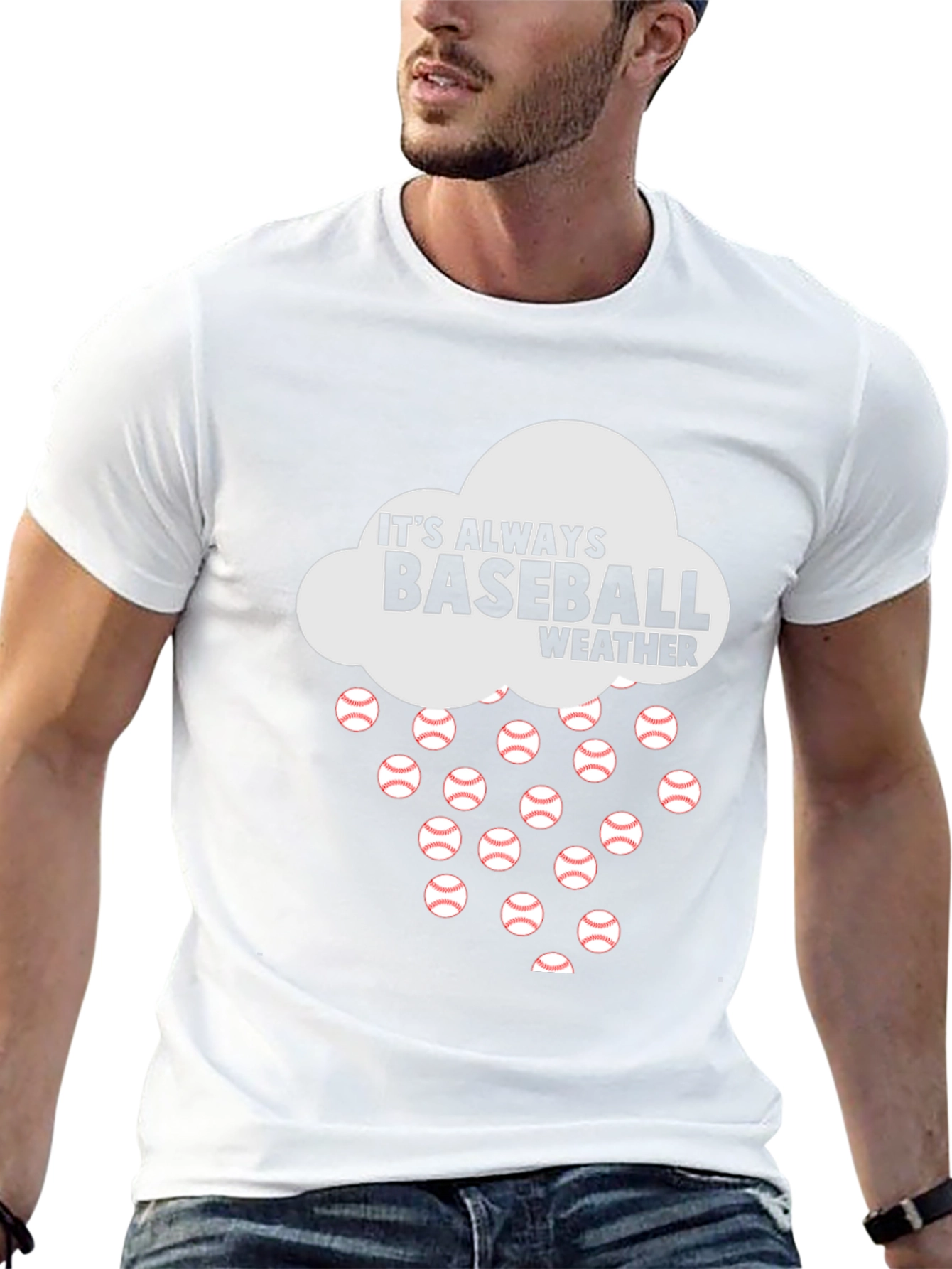 Baseball Weather Graphic Tee