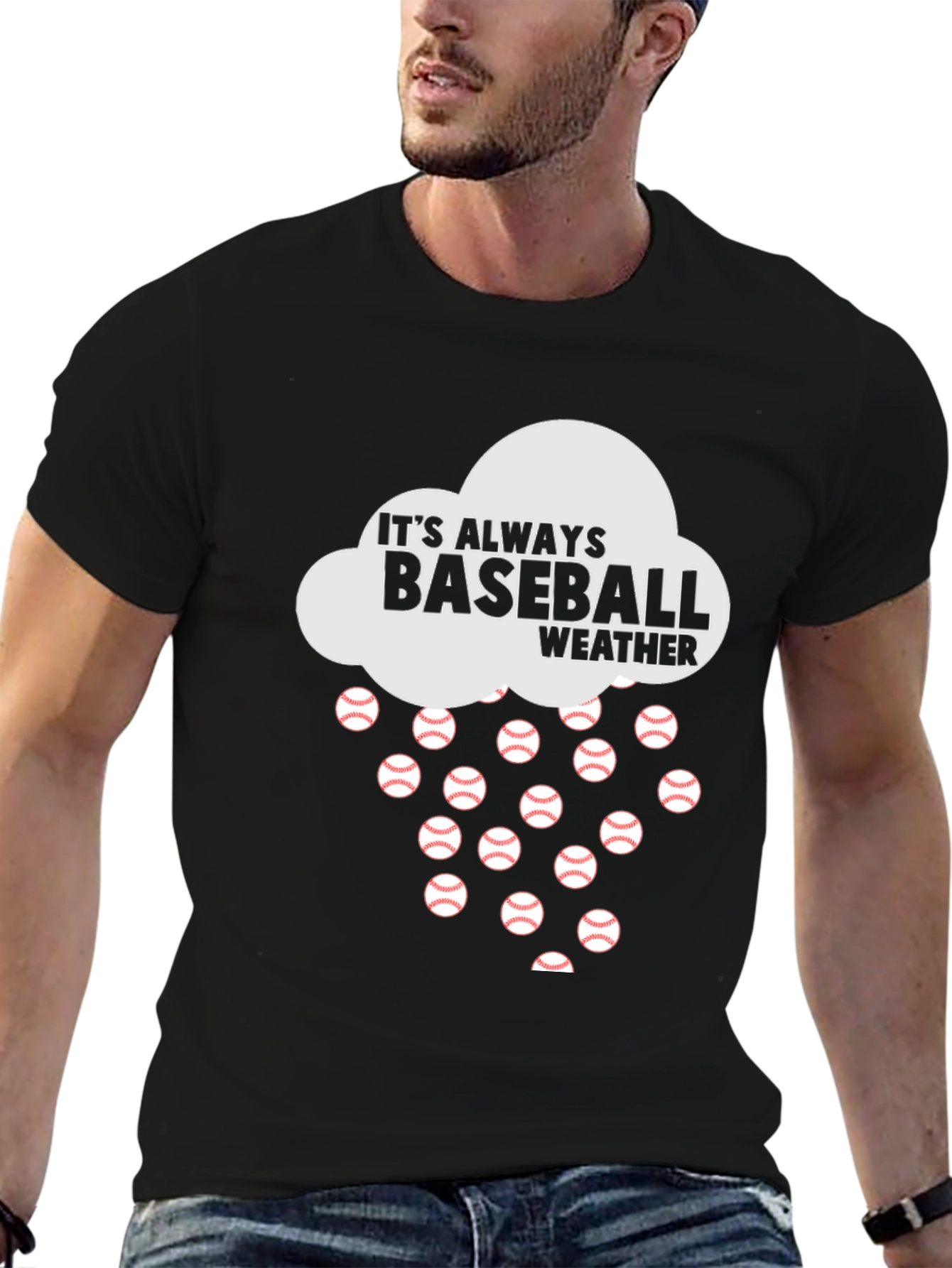 Baseball Weather Graphic Tee