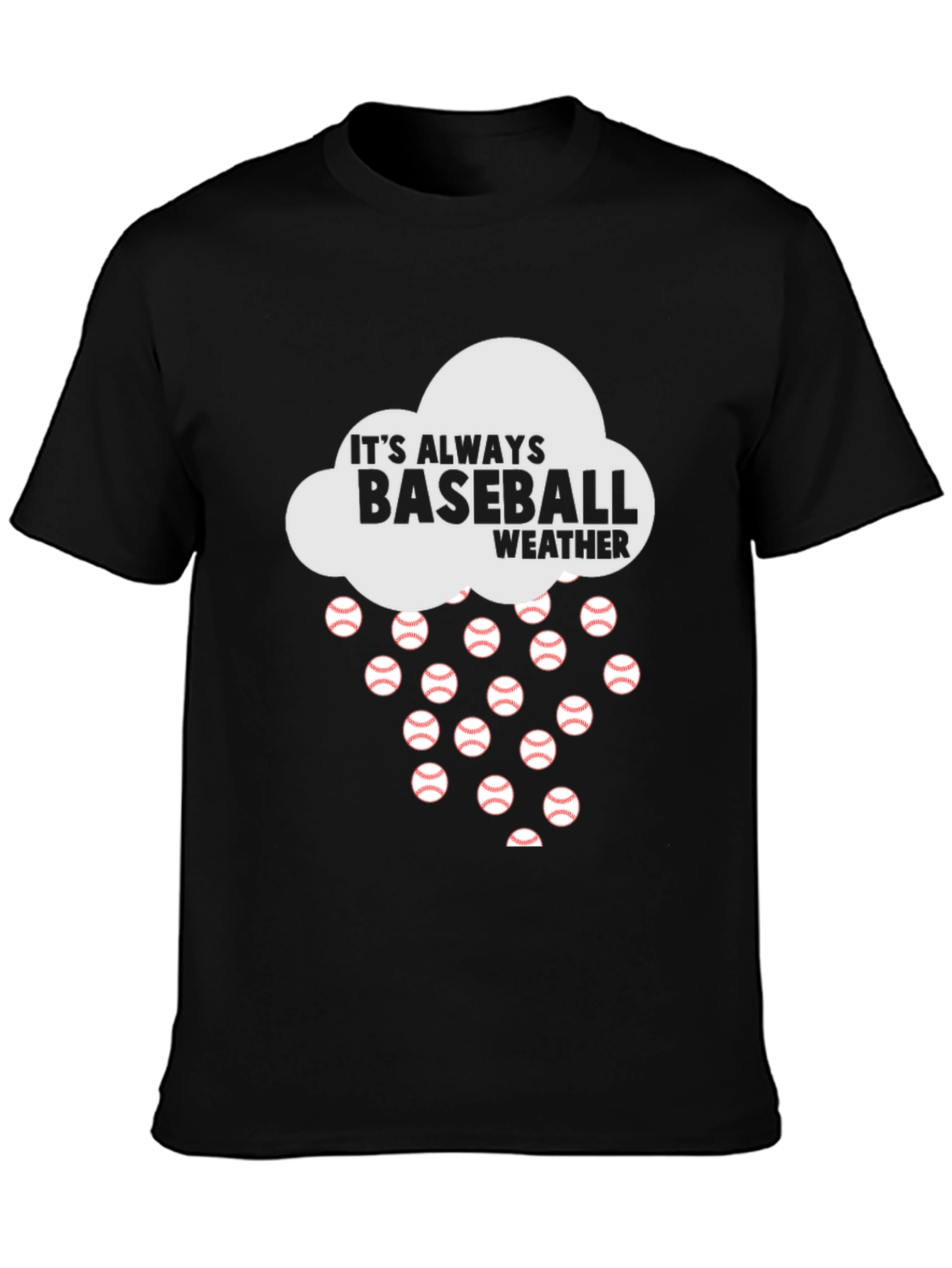 Baseball Weather Graphic Tee