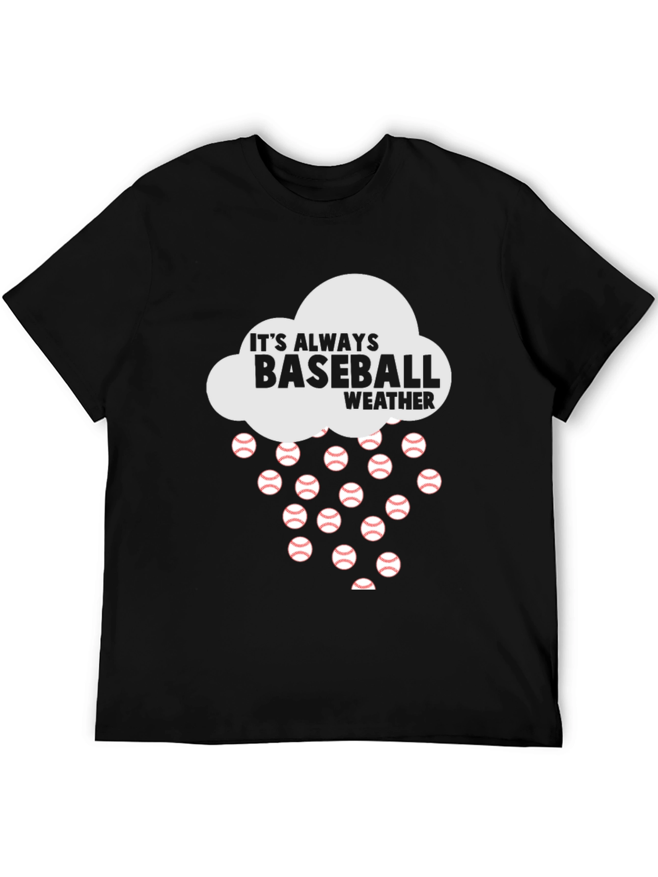 Baseball Weather Graphic Tee