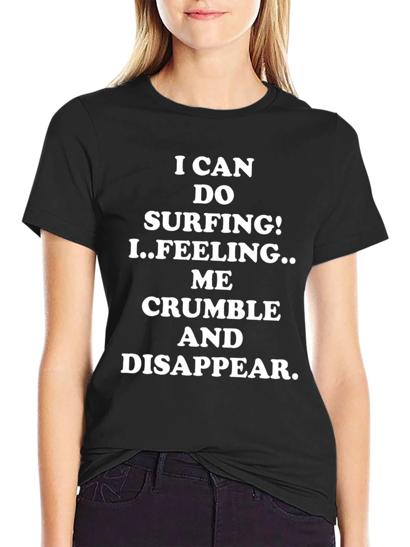 Funny I Can Do Surfing Graphic Tee