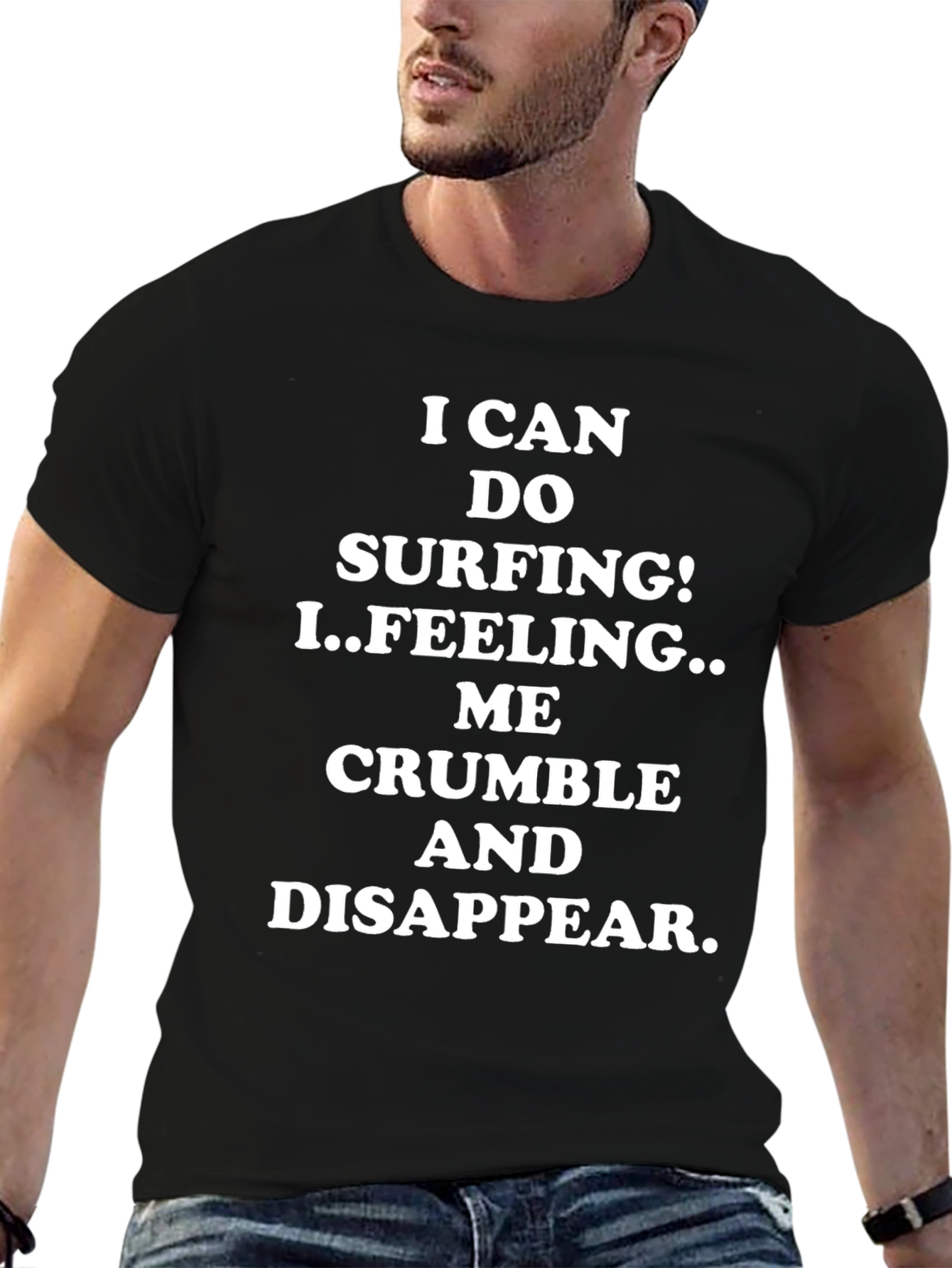 Funny I Can Do Surfing Graphic Tee