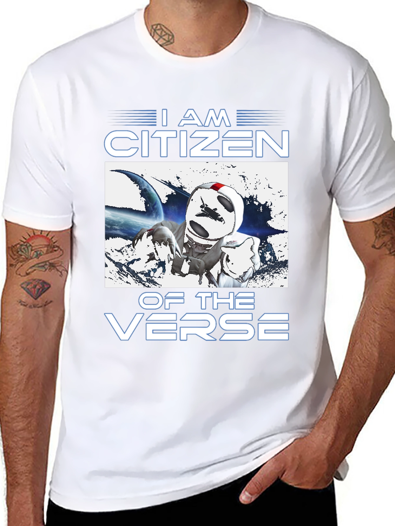 I Am Citizen of the Verse Graphic T-Shirt