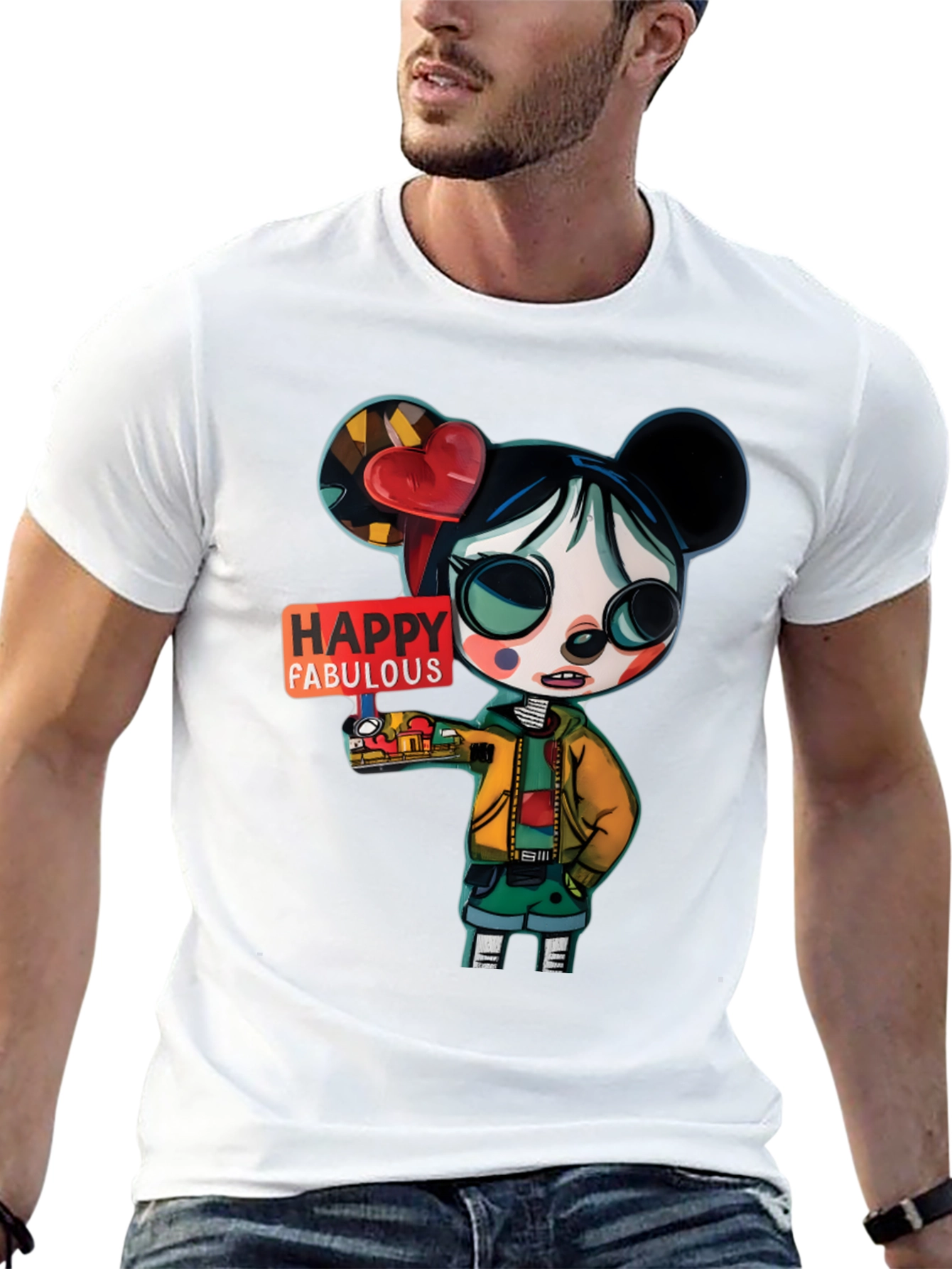 Happy Fabulous Graphic Tee - Unisex
