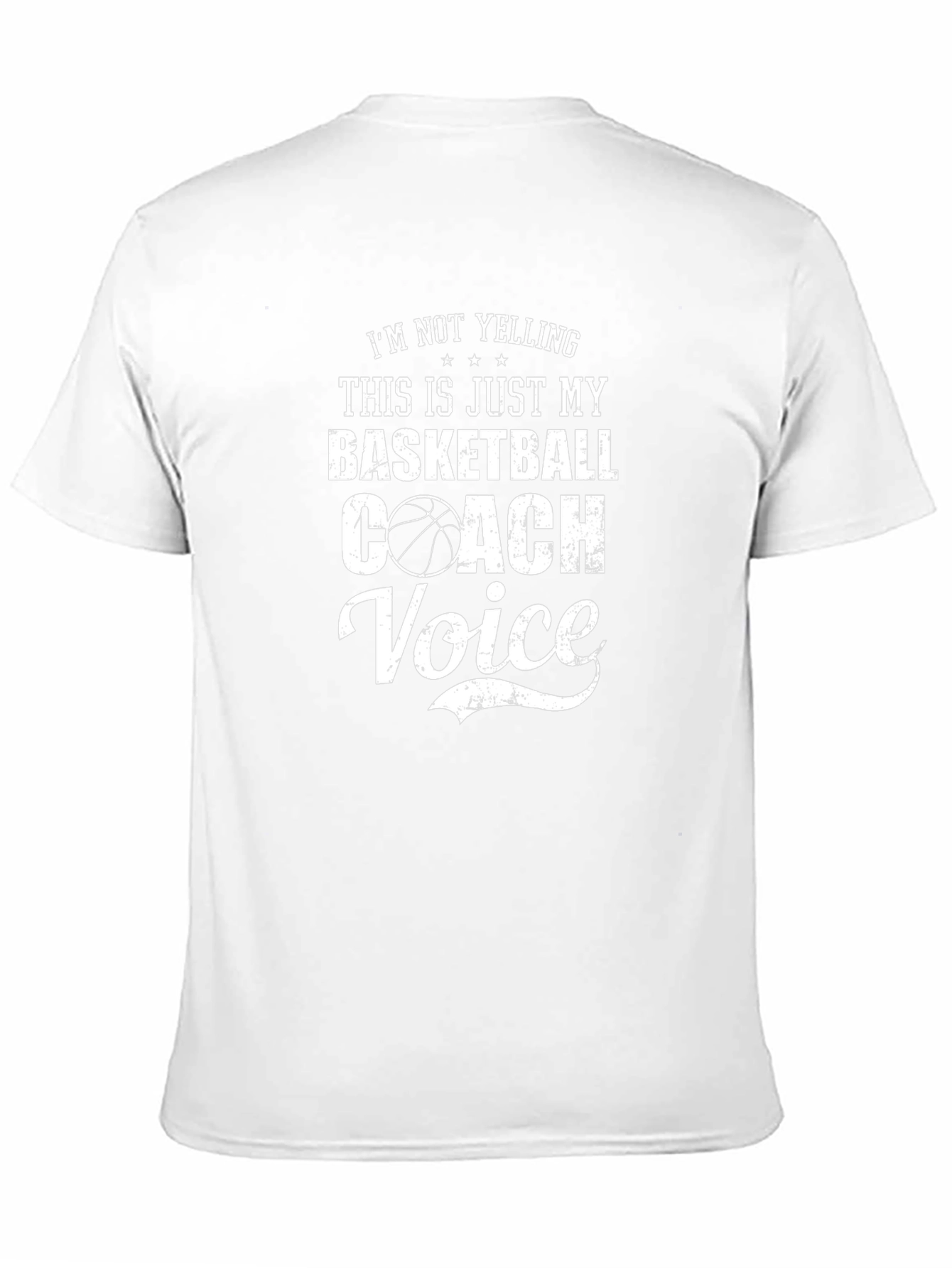 Basketball Coach Voice Graphic Tee