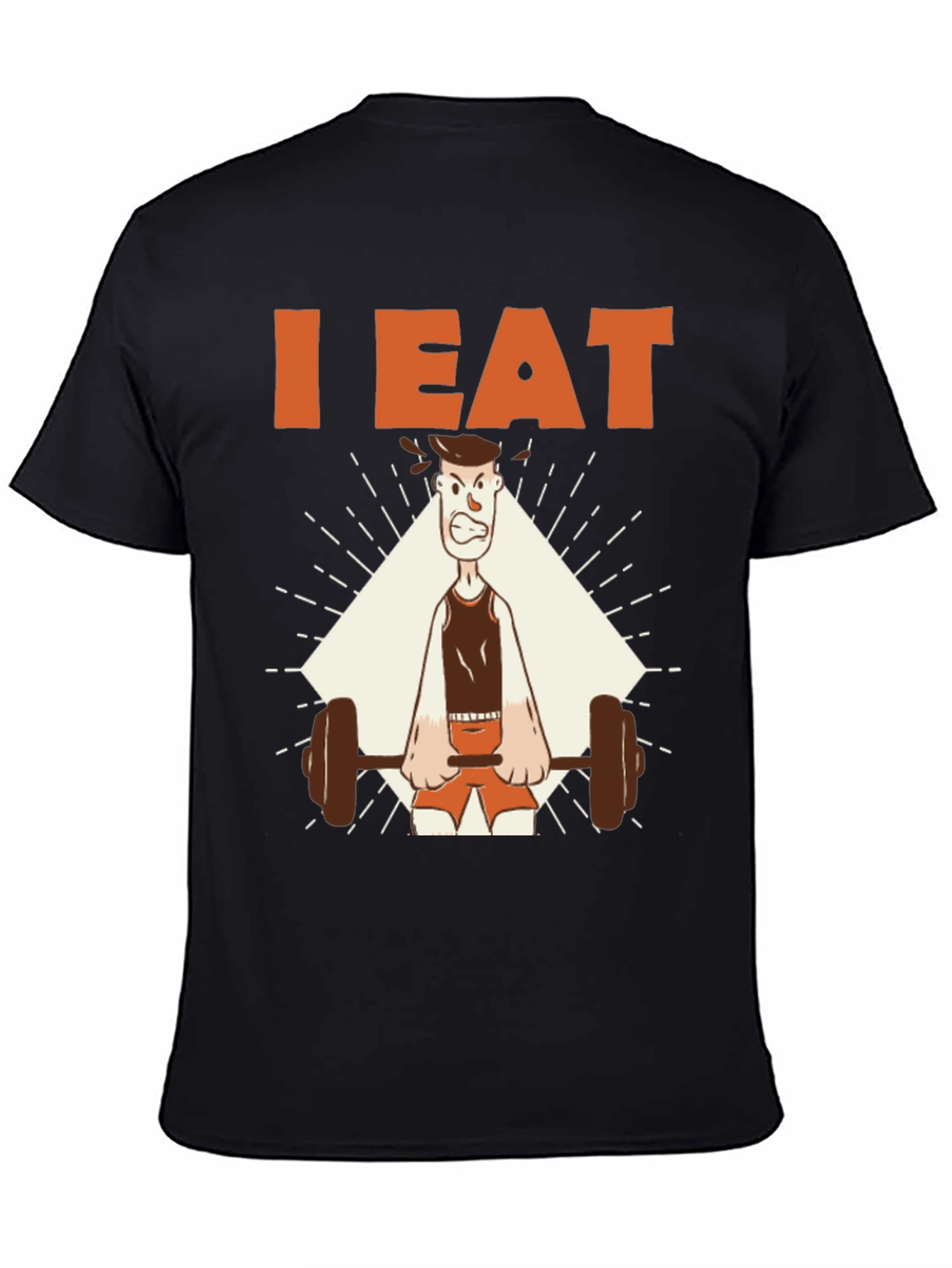 I Eat Weights Graphic T-Shirt