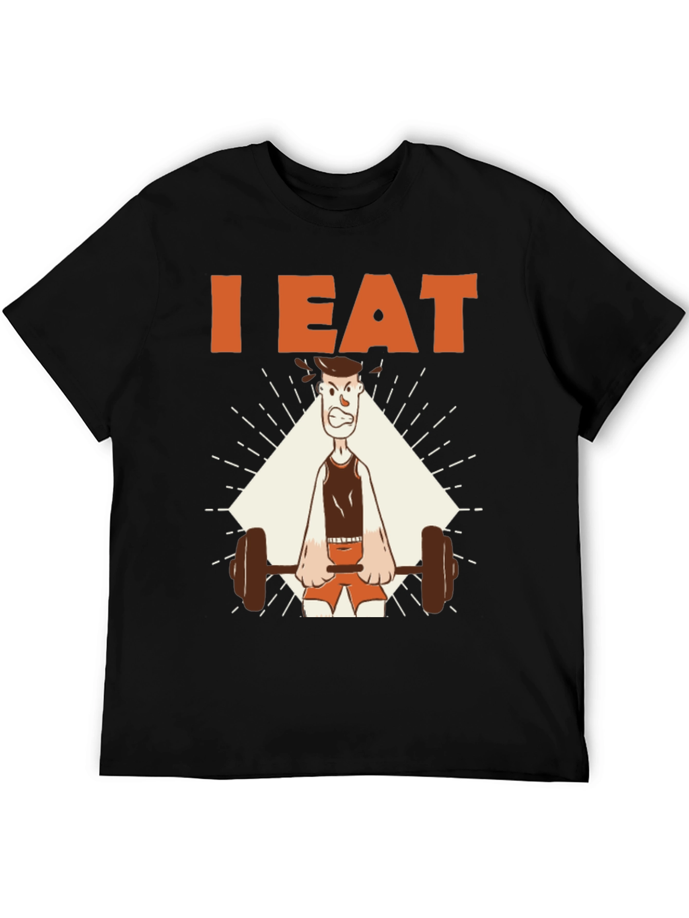 I Eat Weights Graphic T-Shirt