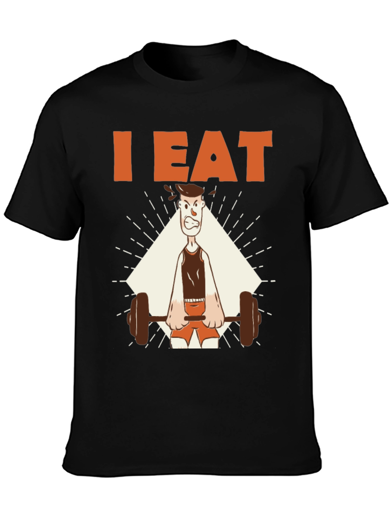 I Eat Weights Graphic T-Shirt