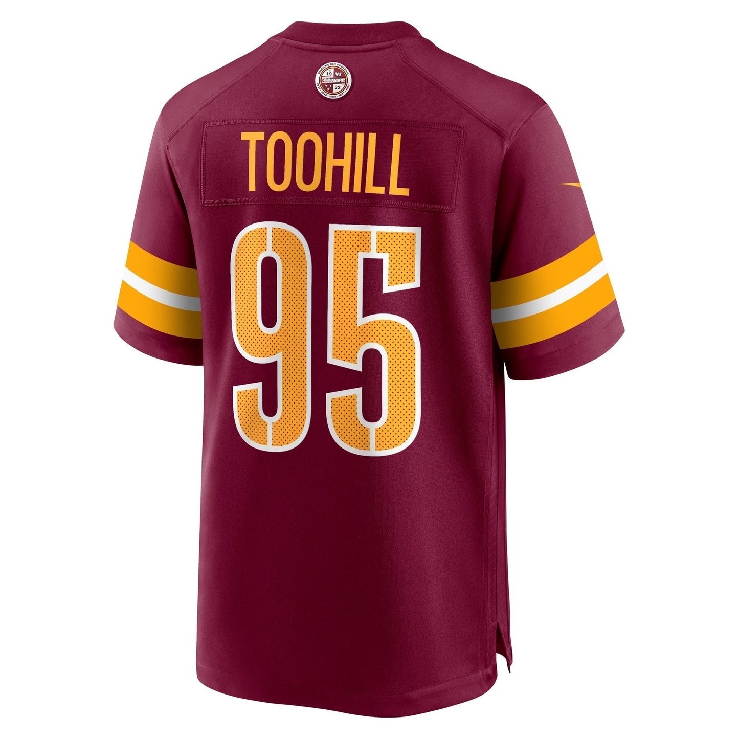 Casey Toohill Washington Commanders Nike  Game Jersey -  Burgundy