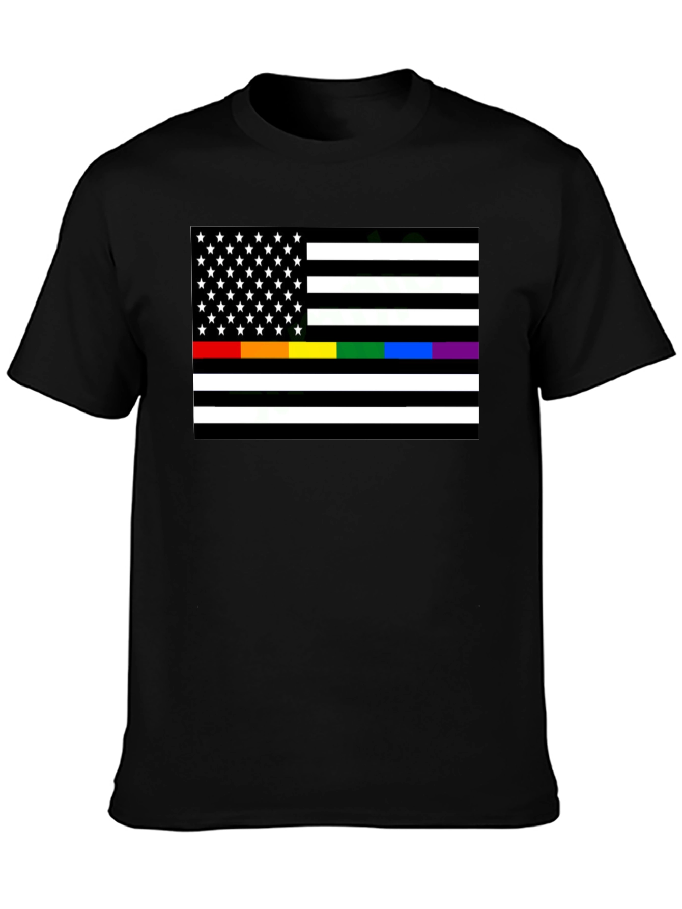 Pride Flag Graphic Tee