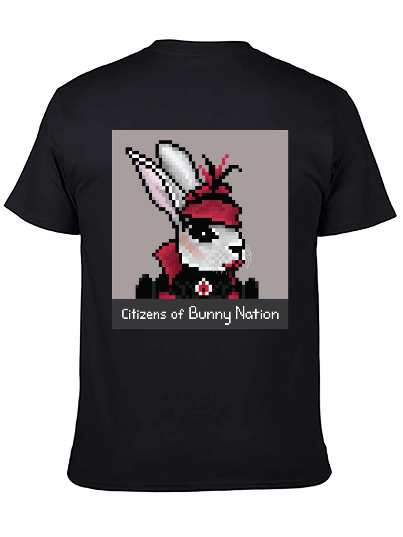 Citizens of Bunny Nation Pixel Art T-Shirt
