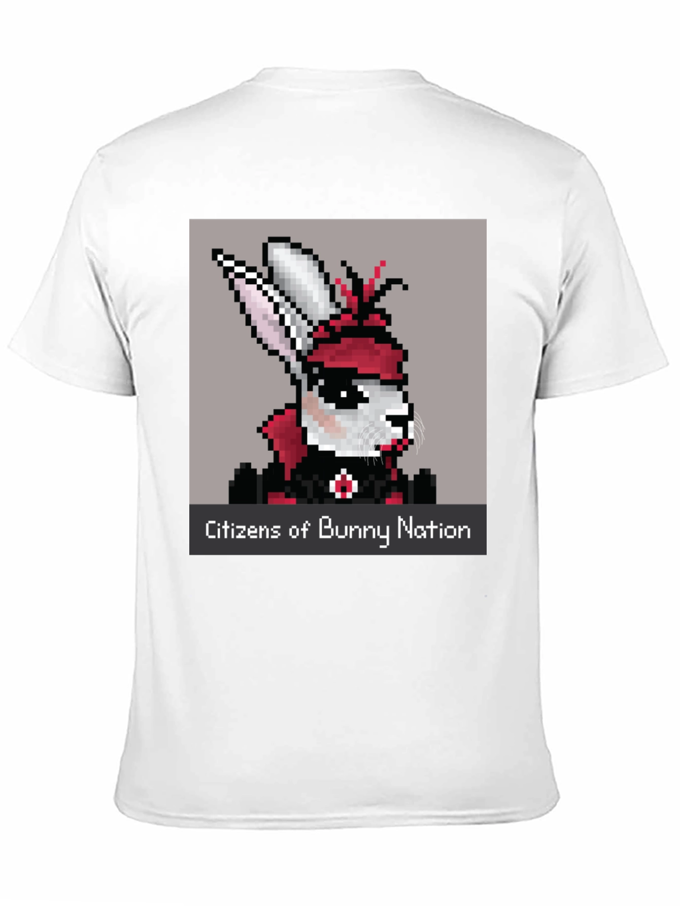 Citizens of Bunny Nation Pixel Art T-Shirt