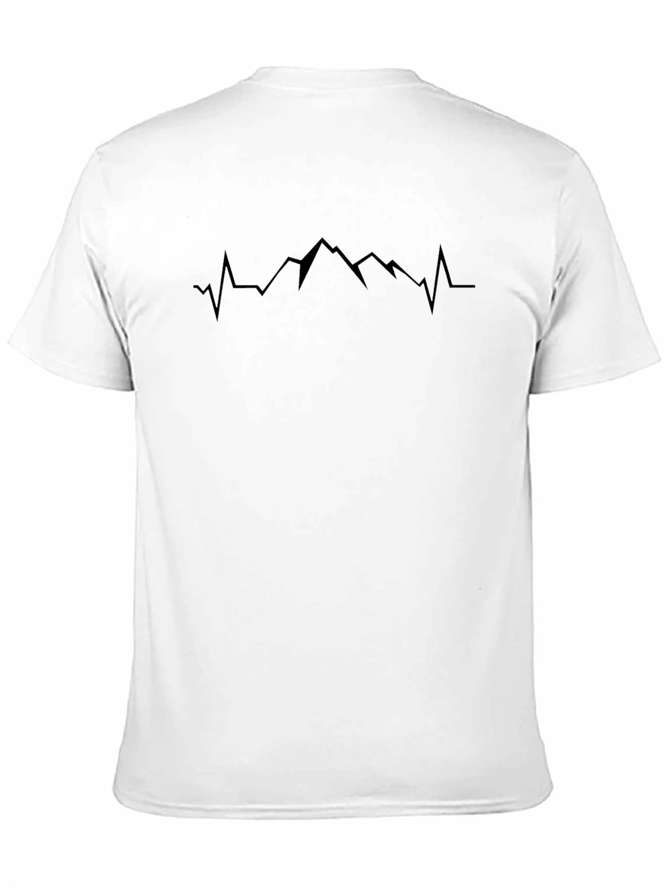 Mountain Pulse Black T-Shirt
