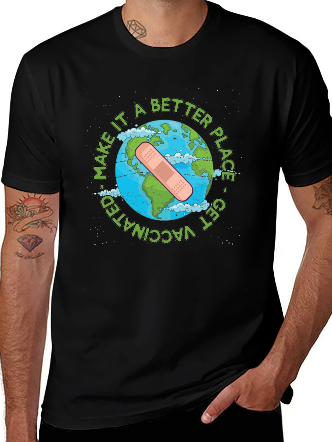 Make It A Better Place Get Vaccinated T-Shirt
