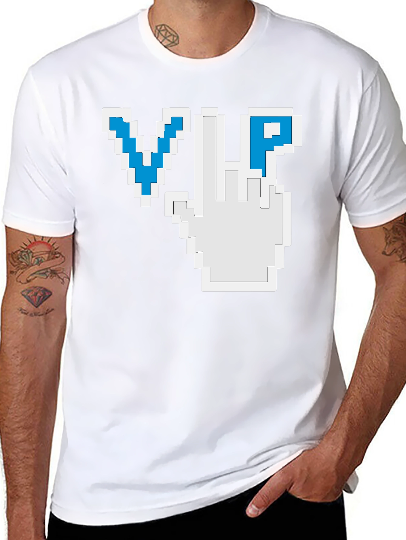 Pixel VIP T-Shirt - Gamer Style