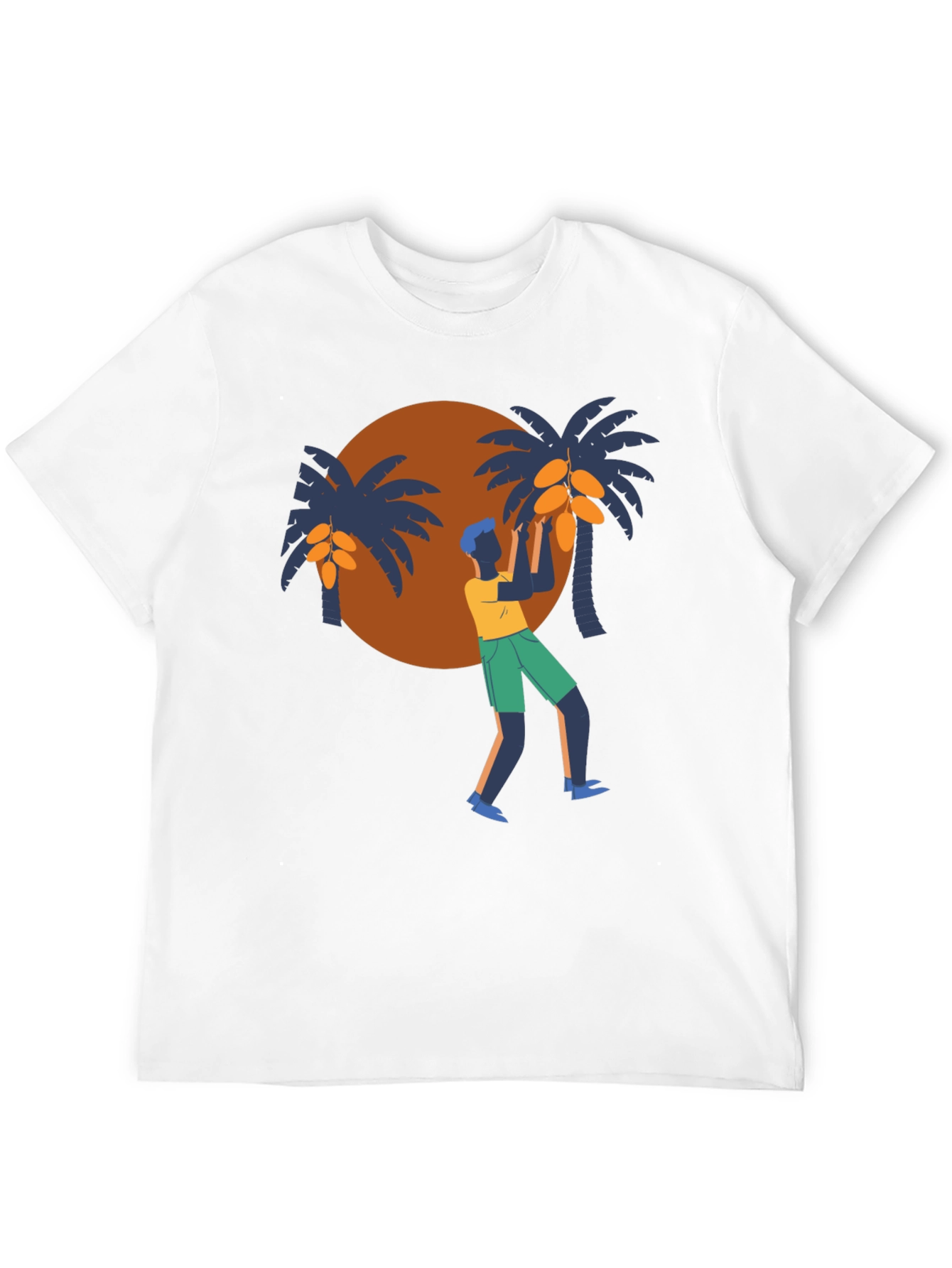 Tropical Harvest Black T-Shirt