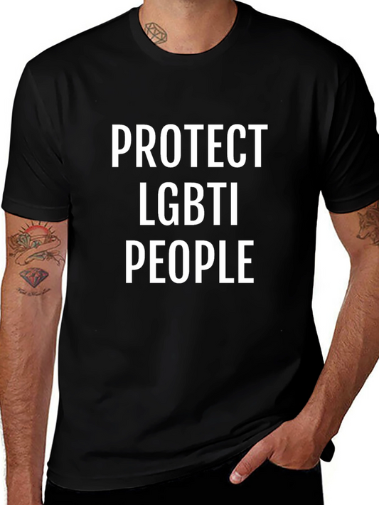 Protect LGBTI People Graphic Tee