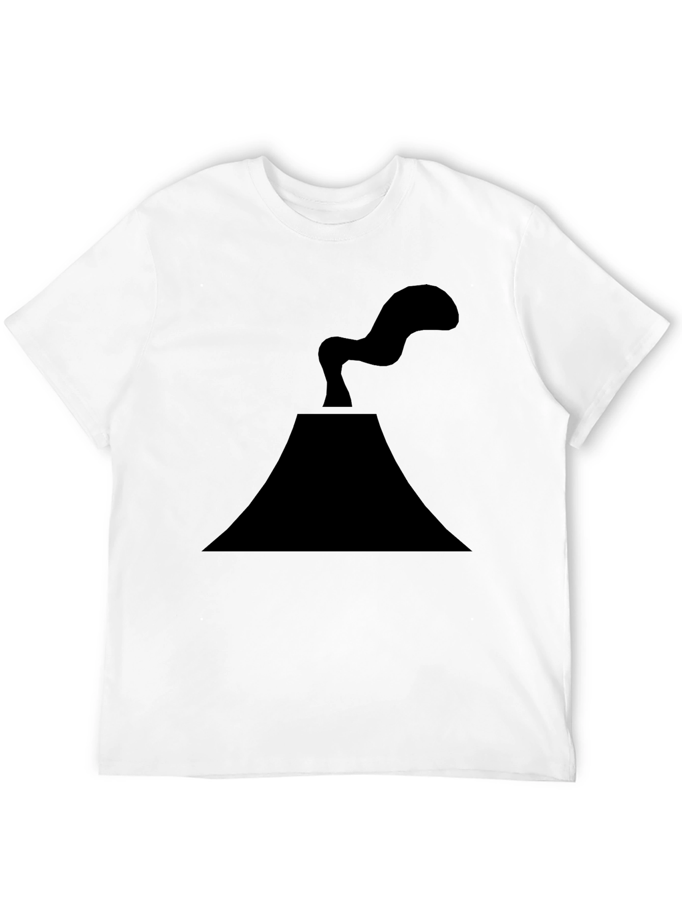 Volcano Graphic Tee - Black