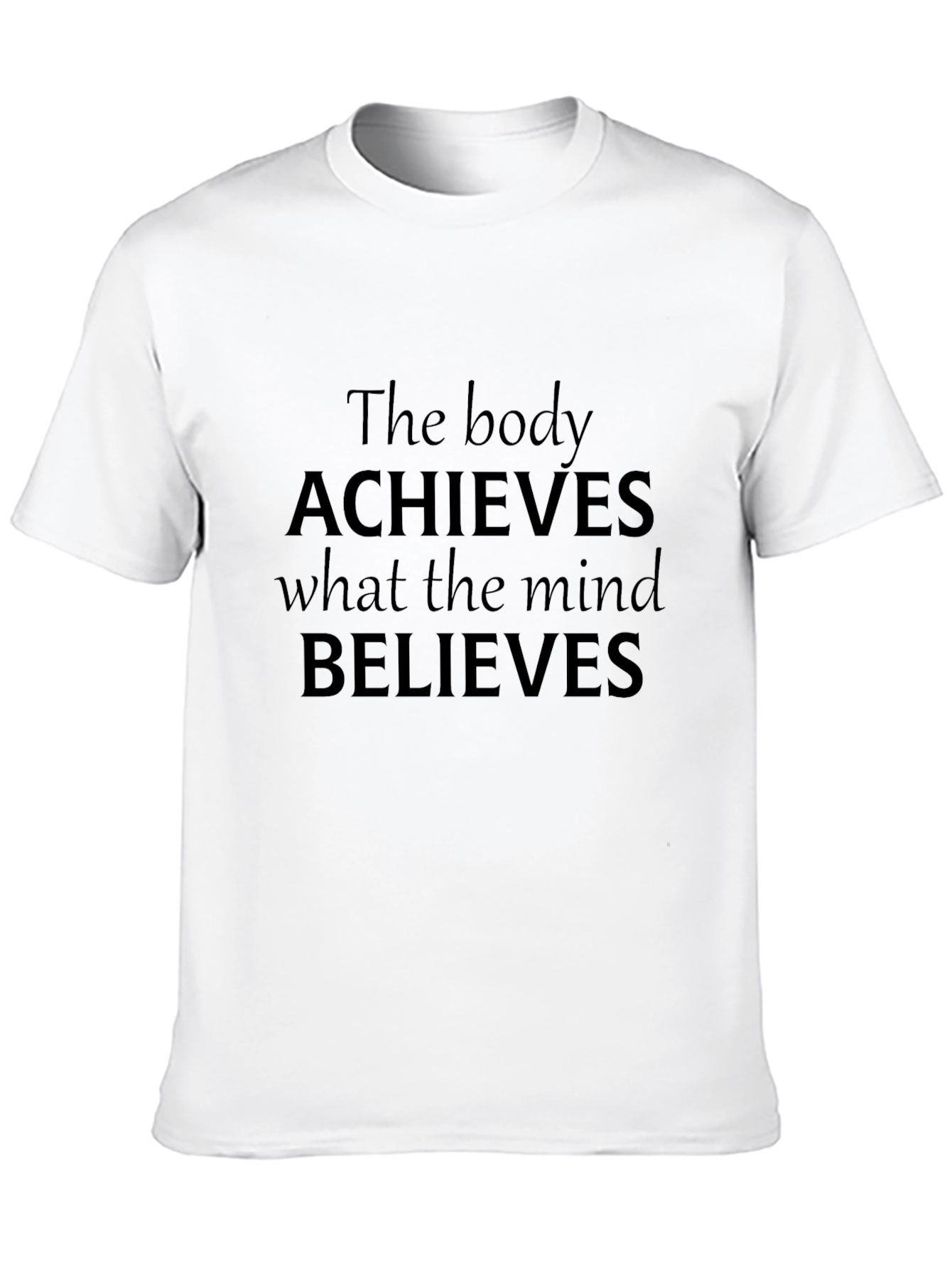 Motivational Achieves Black T-Shirt