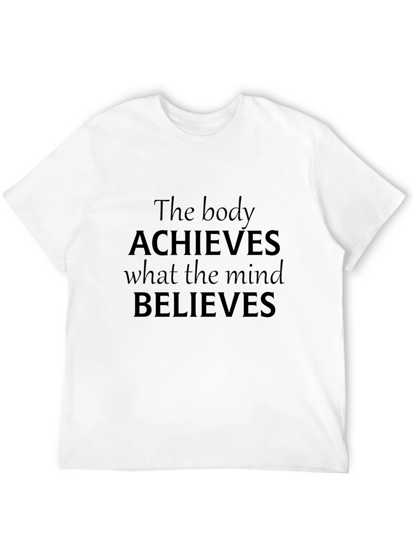 Motivational Achieves Black T-Shirt