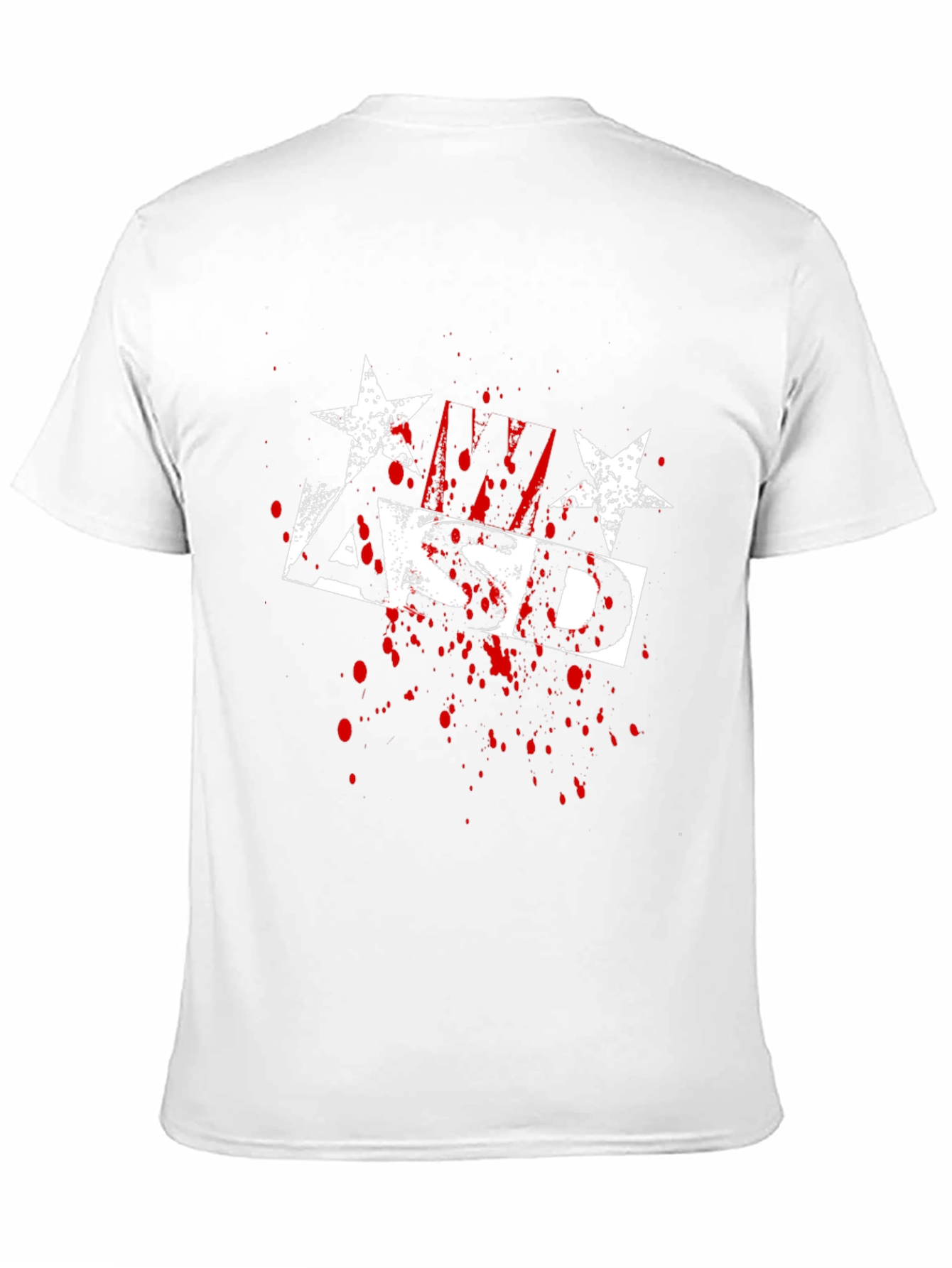 ASD Stars & Splatter Graphic T-Shirt