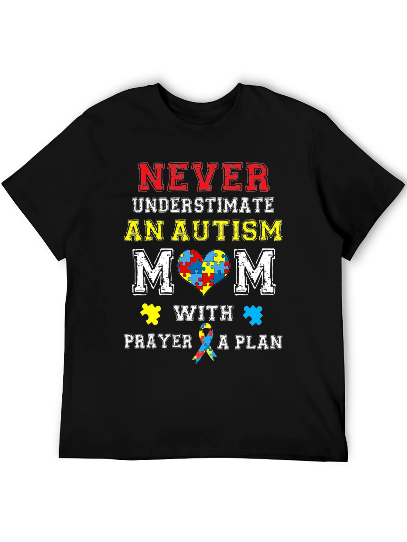 Autism Mom T-Shirt: Never Underestimate