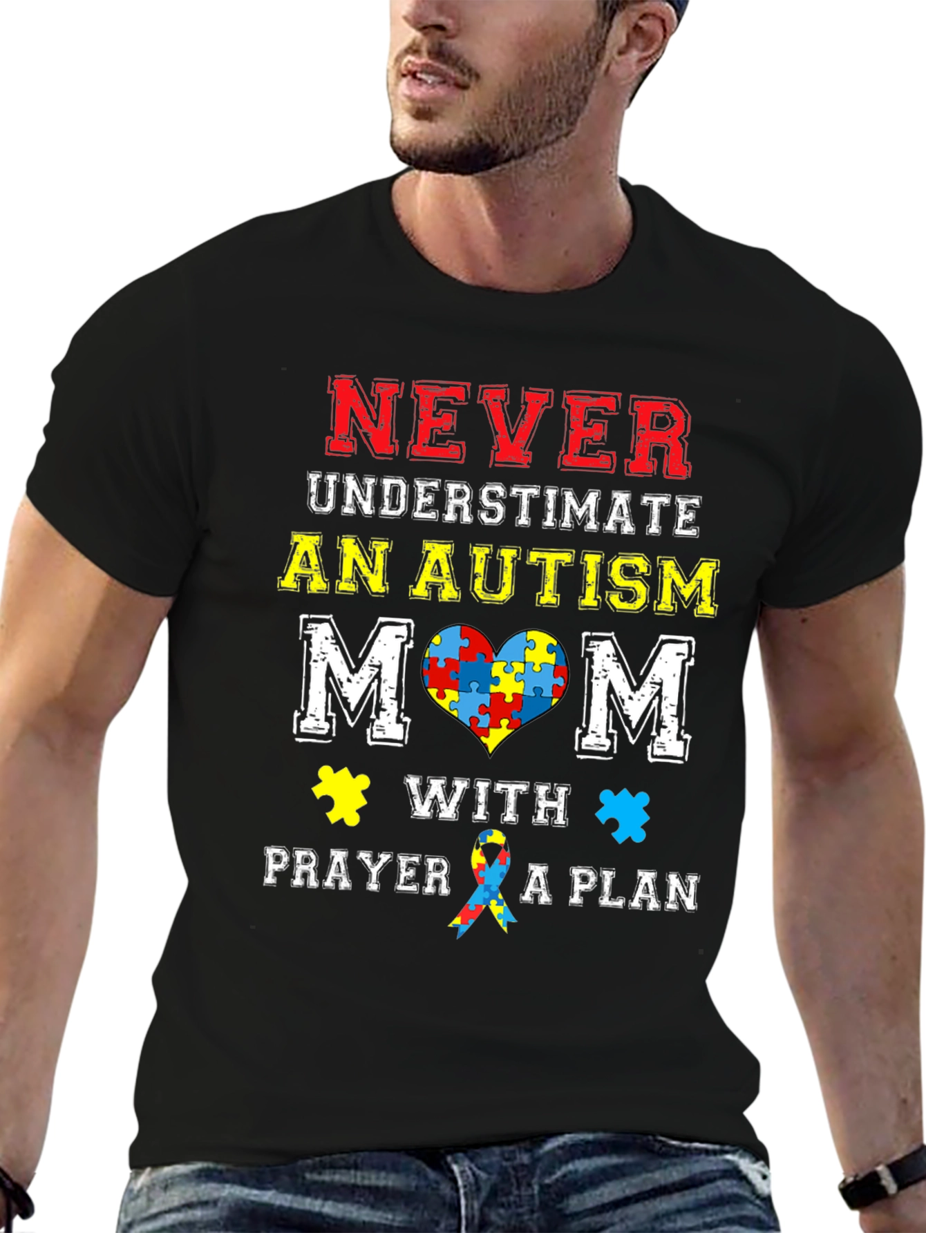 Autism Mom T-Shirt: Never Underestimate