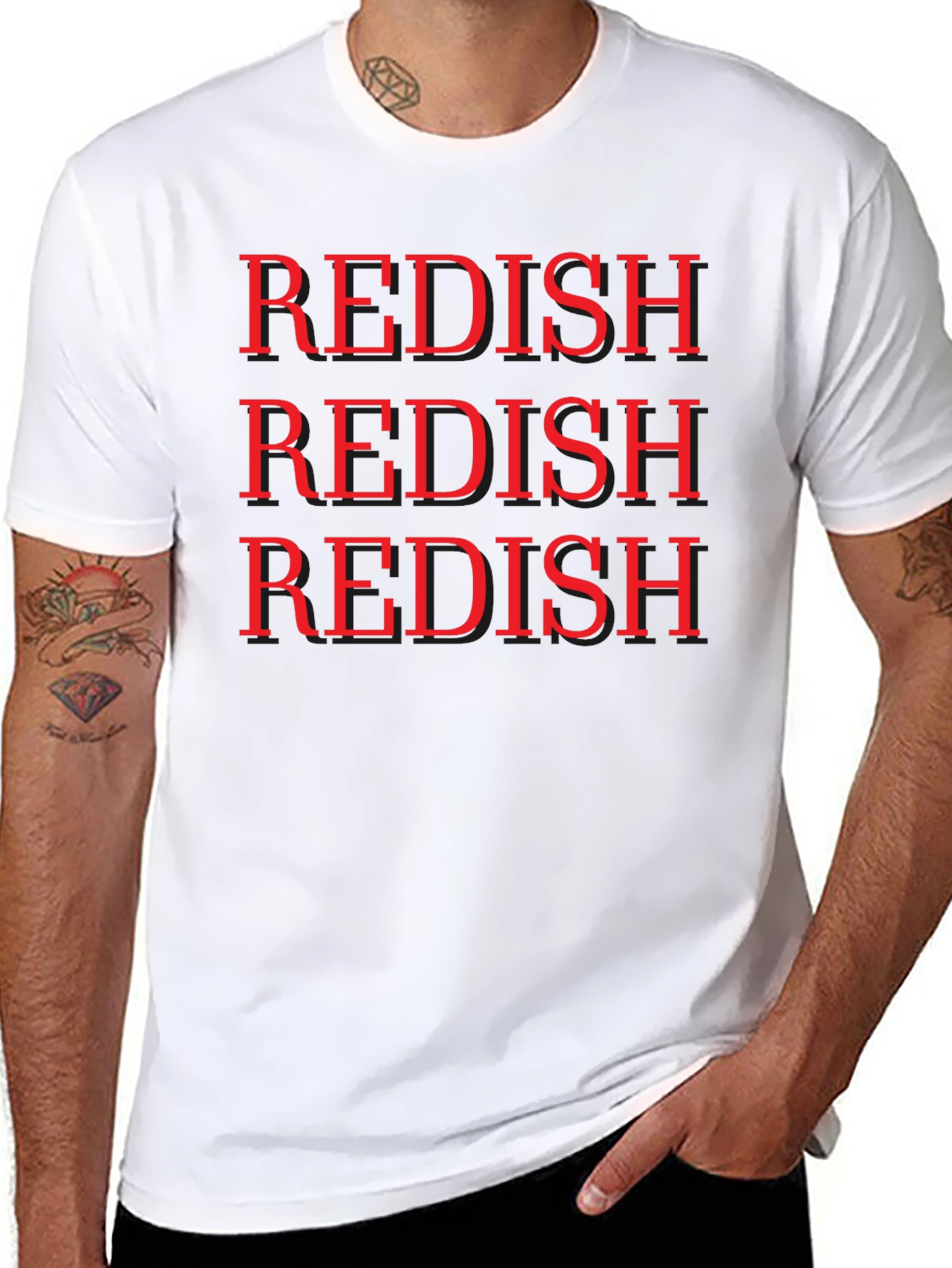 Reddish Graphic T-Shirt - Bold Statement Tee