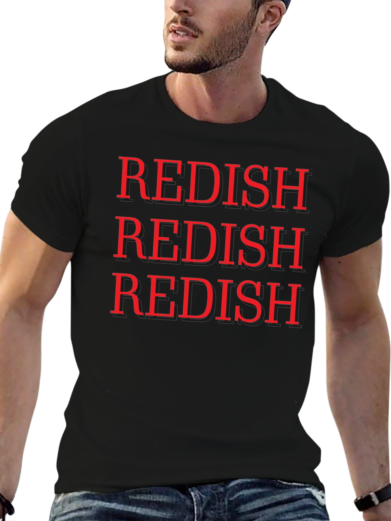 Reddish Graphic T-Shirt - Bold Statement Tee