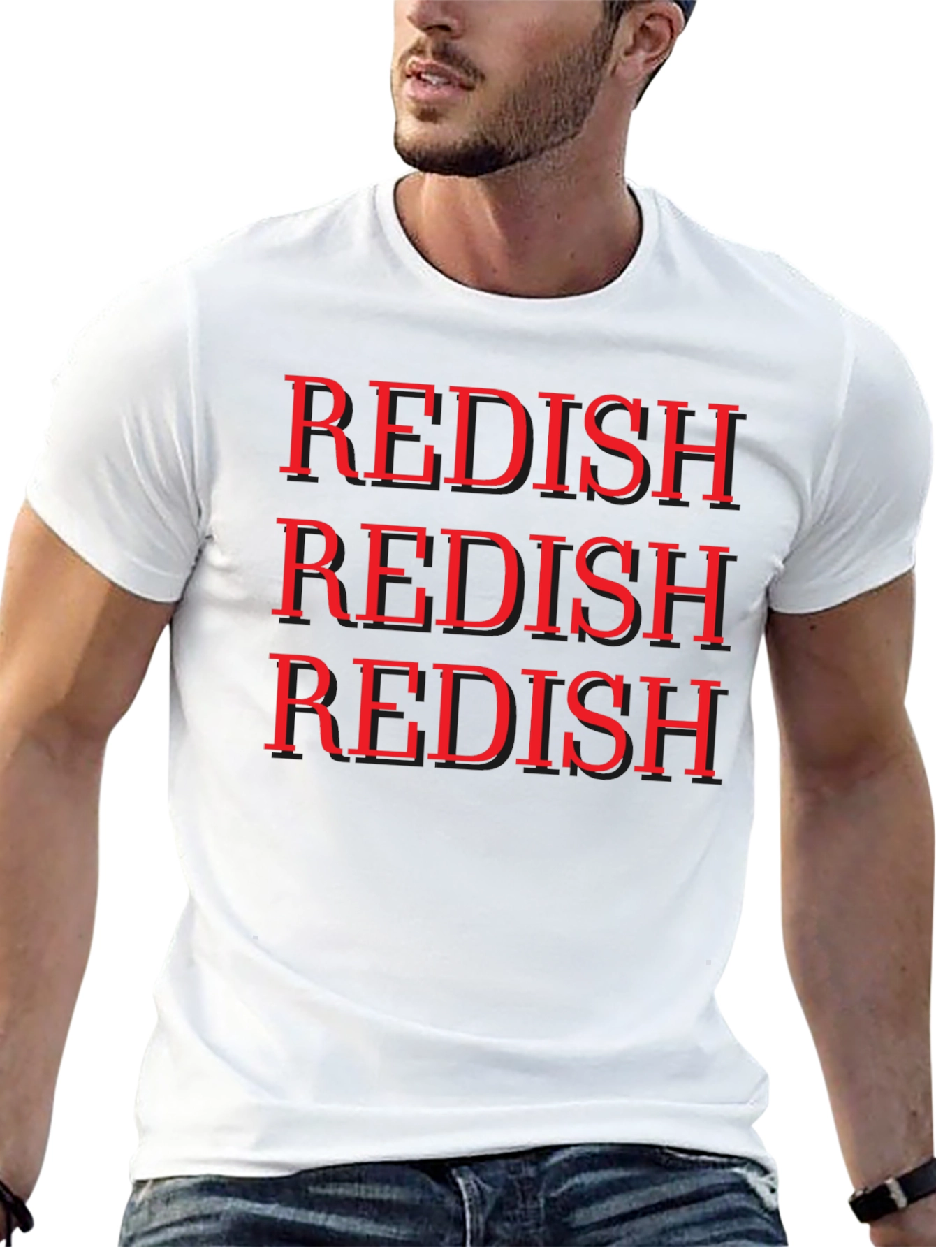Reddish Graphic T-Shirt - Bold Statement Tee