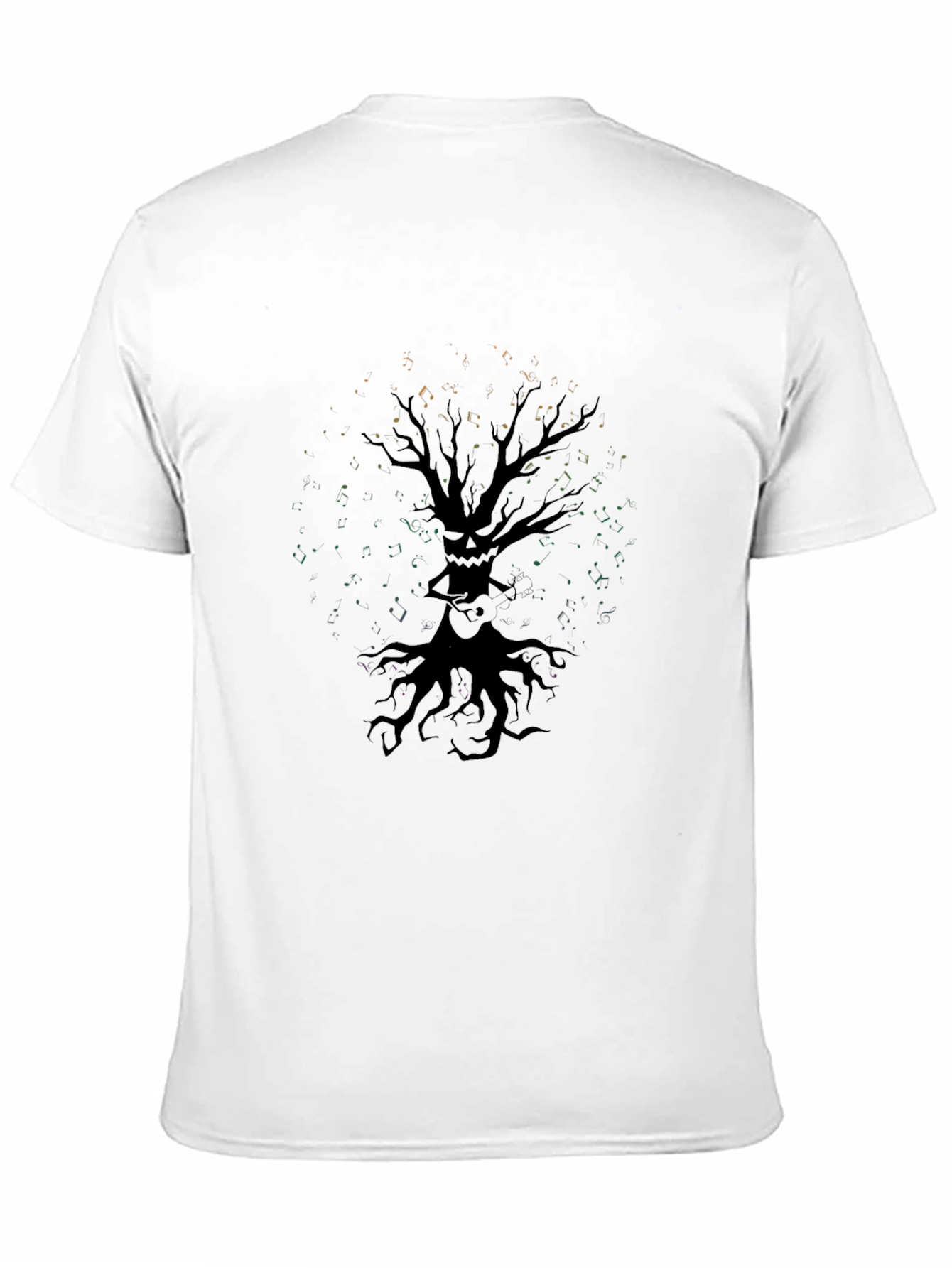 Spooky Tree Graphic Tee - Black
