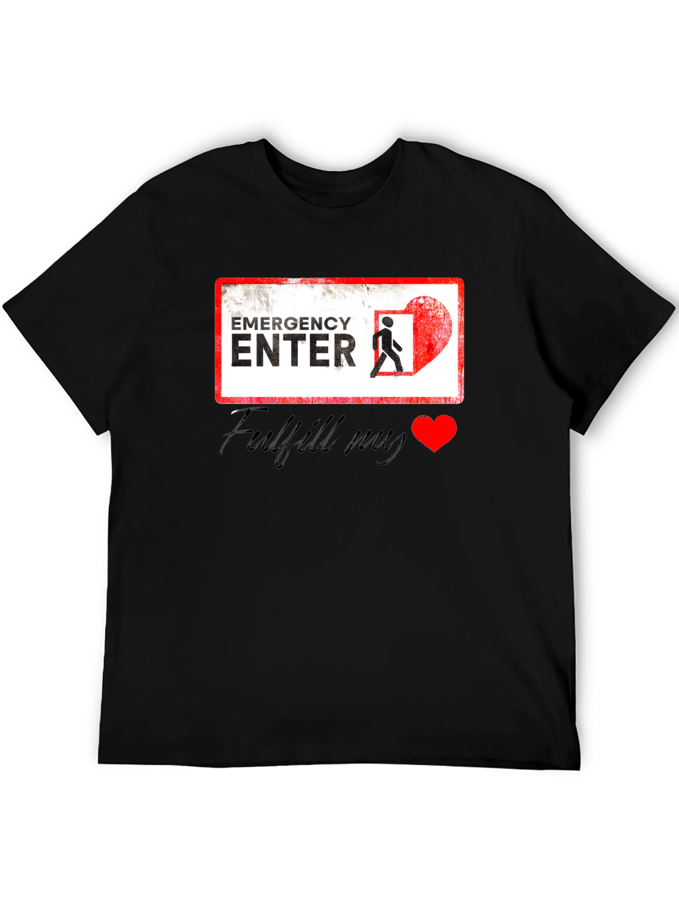 Emergency Enter My Heart Graphic Tee