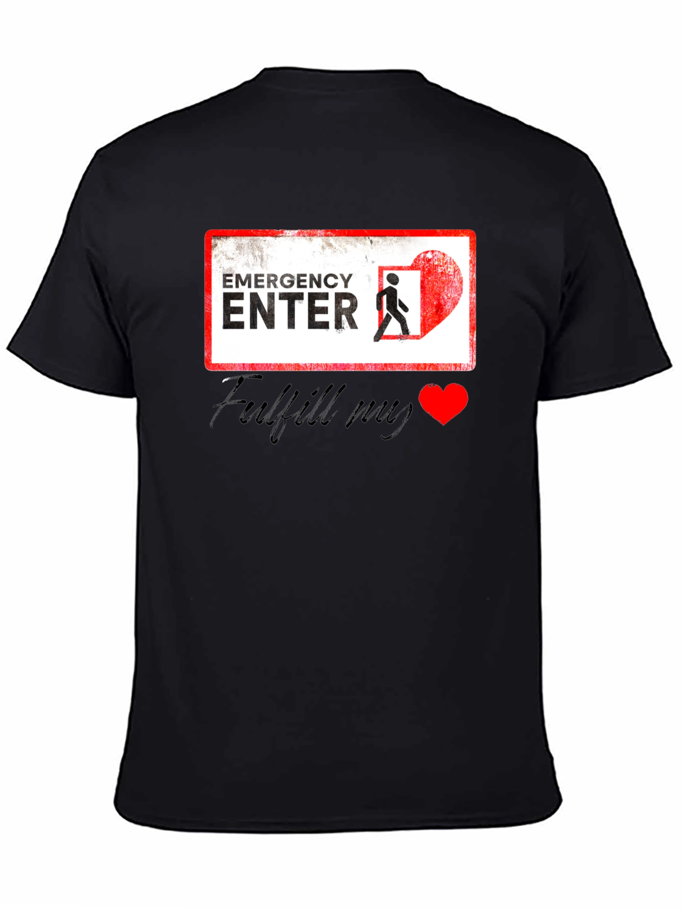 Emergency Enter My Heart Graphic Tee