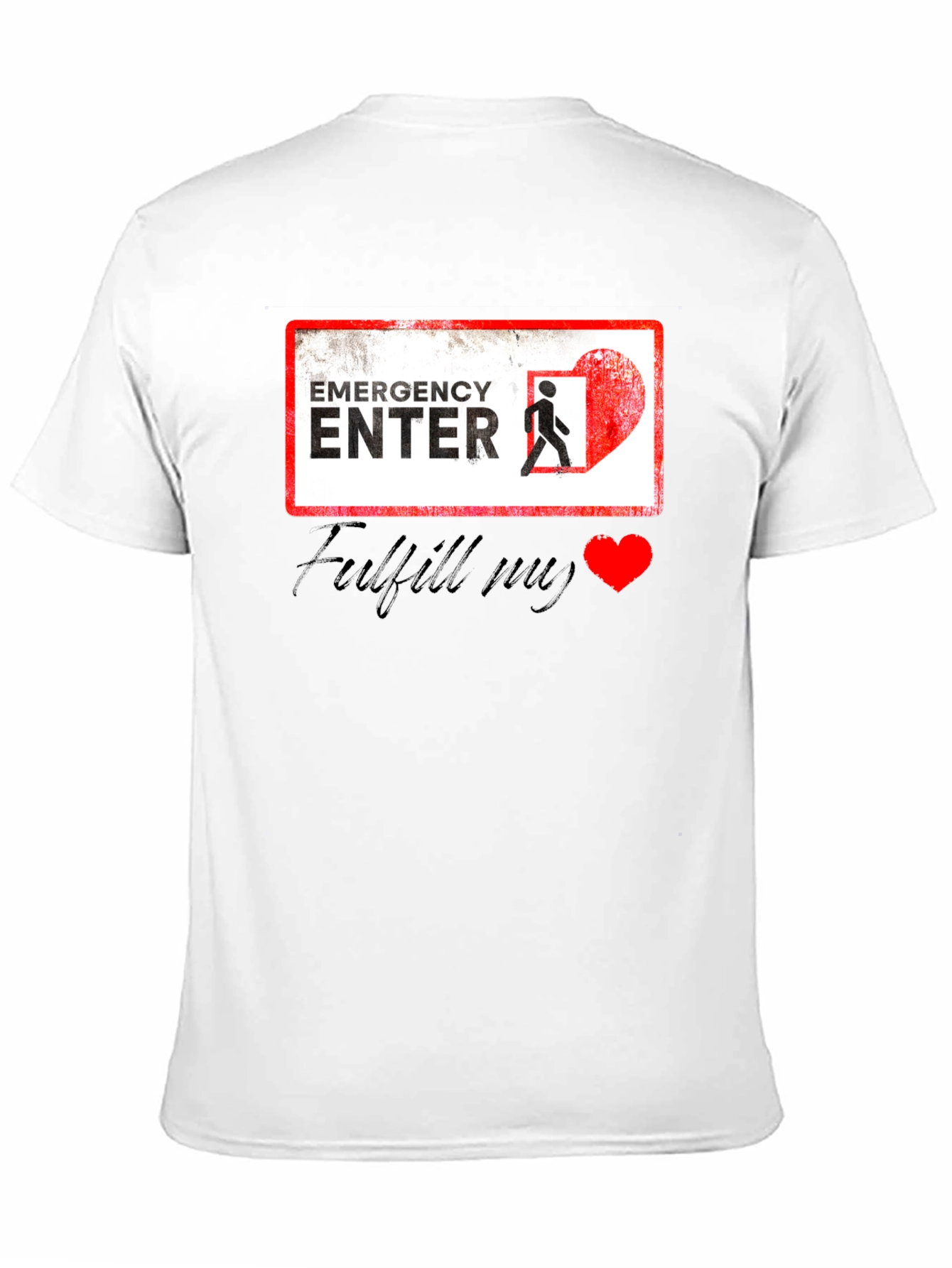 Emergency Enter My Heart Graphic Tee
