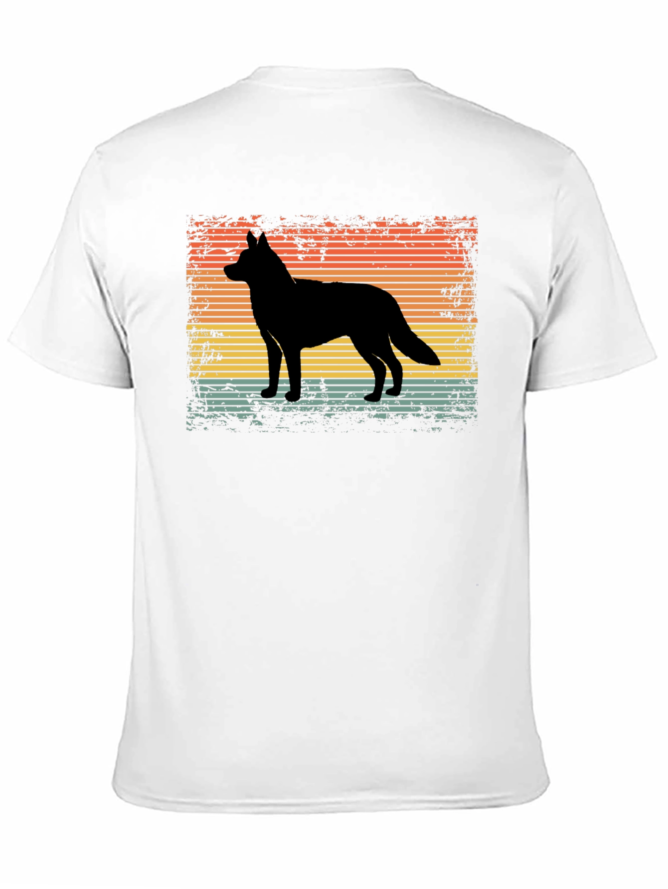 Retro Dog Silhouette T-Shirt