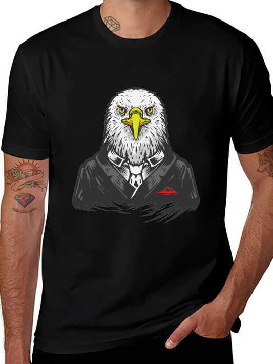 Eagle Boss Graphic T-Shirt - Bold Statement Piece