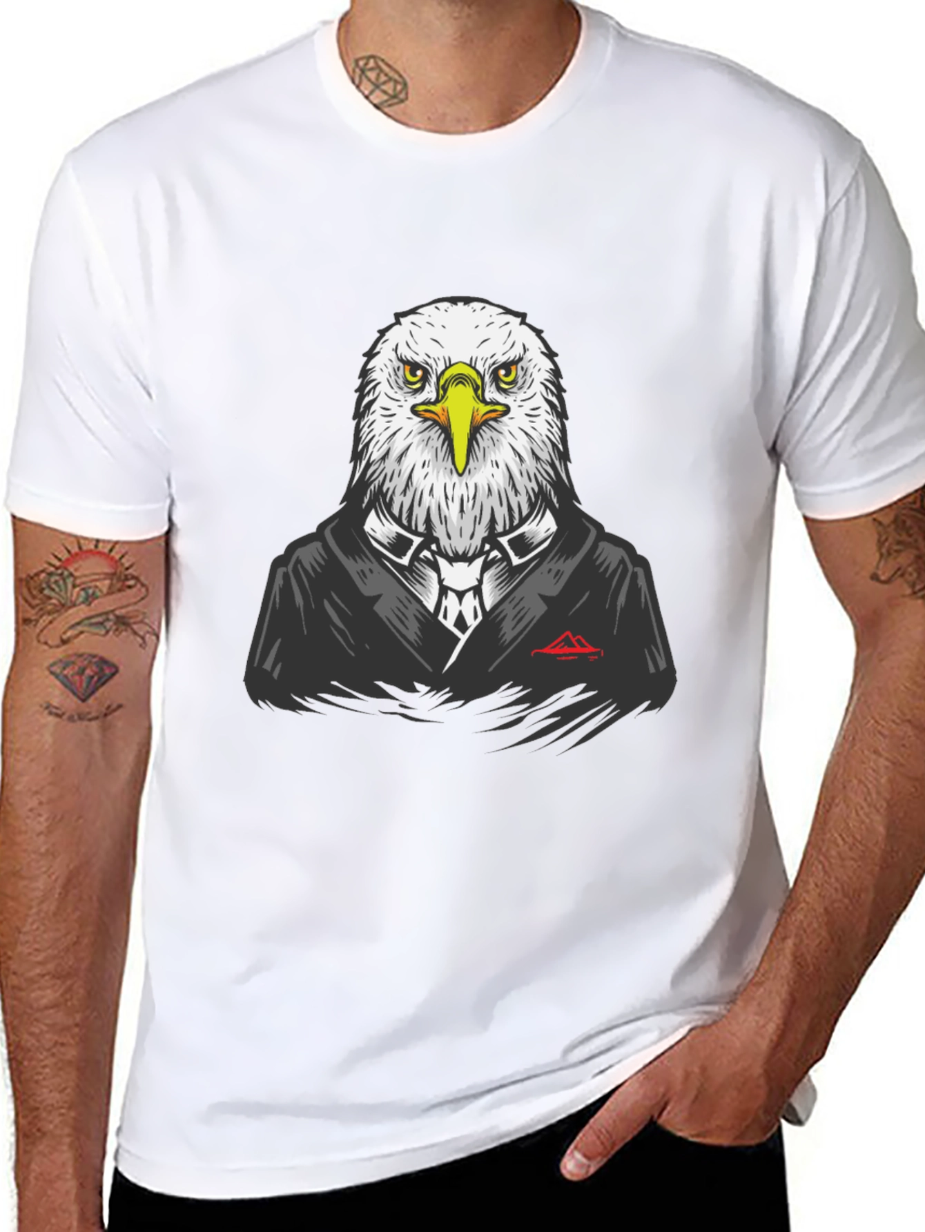 Eagle Boss Graphic T-Shirt - Bold Statement Piece