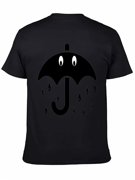 Umbrella Rain T-Shirt - Weather Graphic Tee