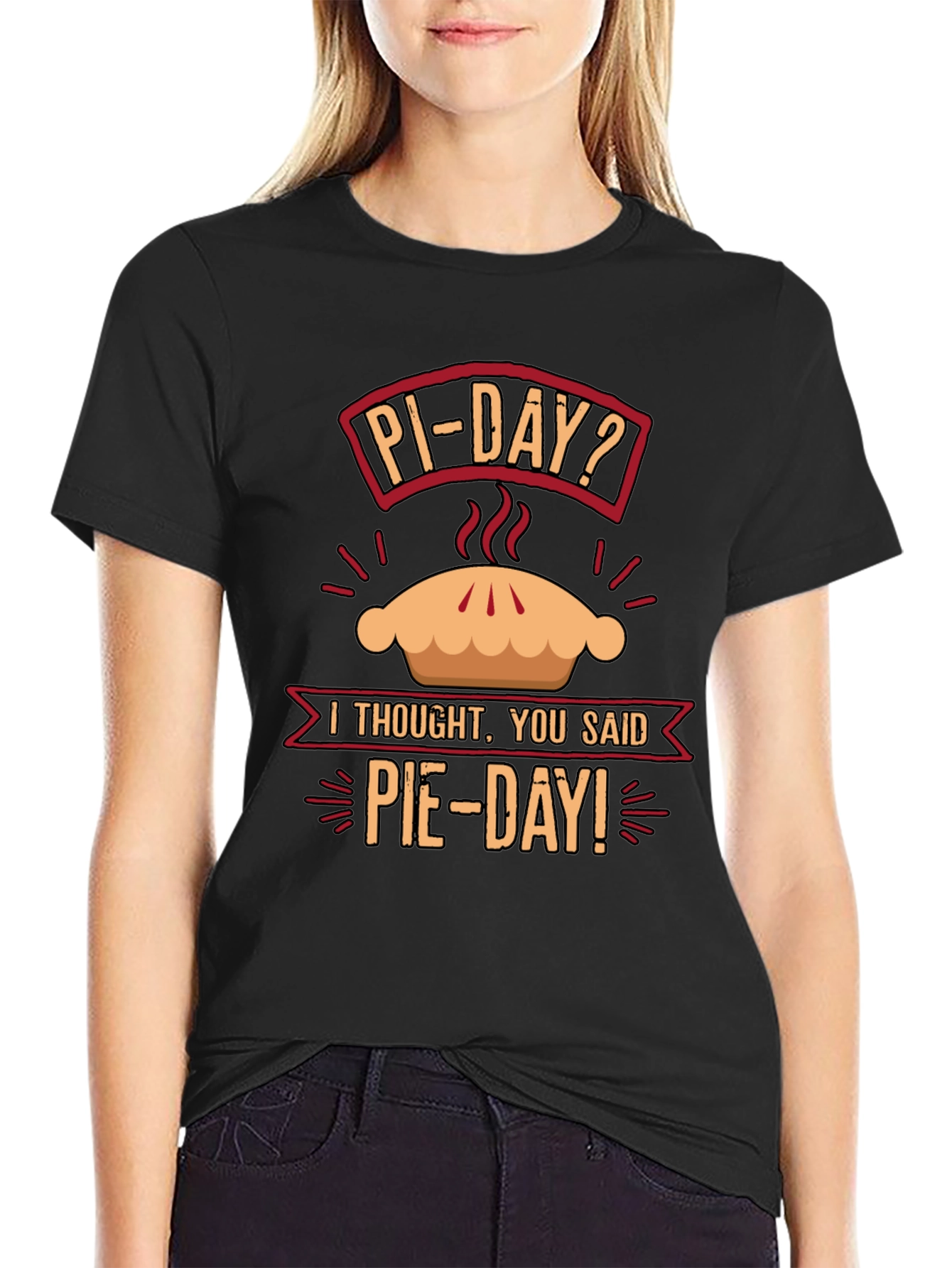 Funny Pi Day Pie Day T-Shirt Math Pun Tee